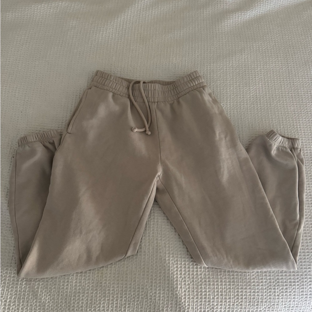 Garage Beige Jogger Pants